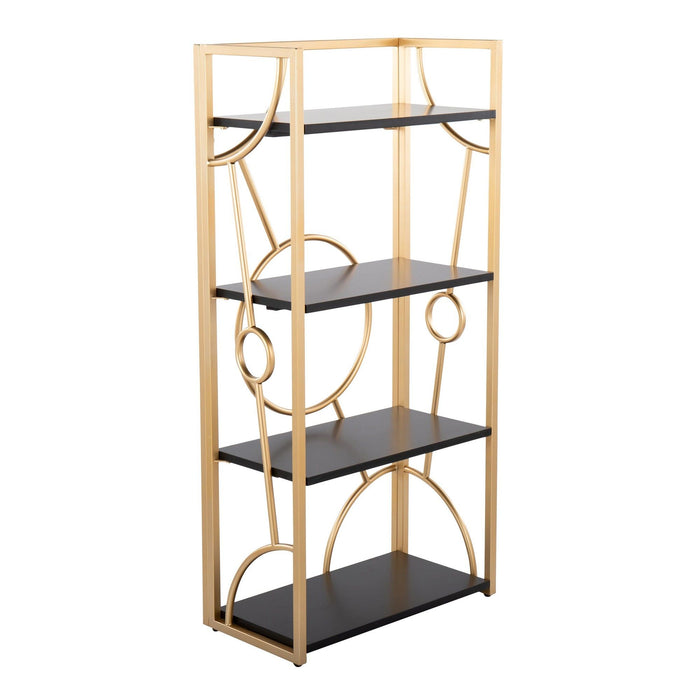 Constellation - Contemporary Bookcase With Four Shelves