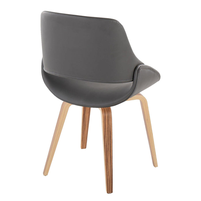 Fabrico - Chair (Set of 2) - Light Brown Legs
