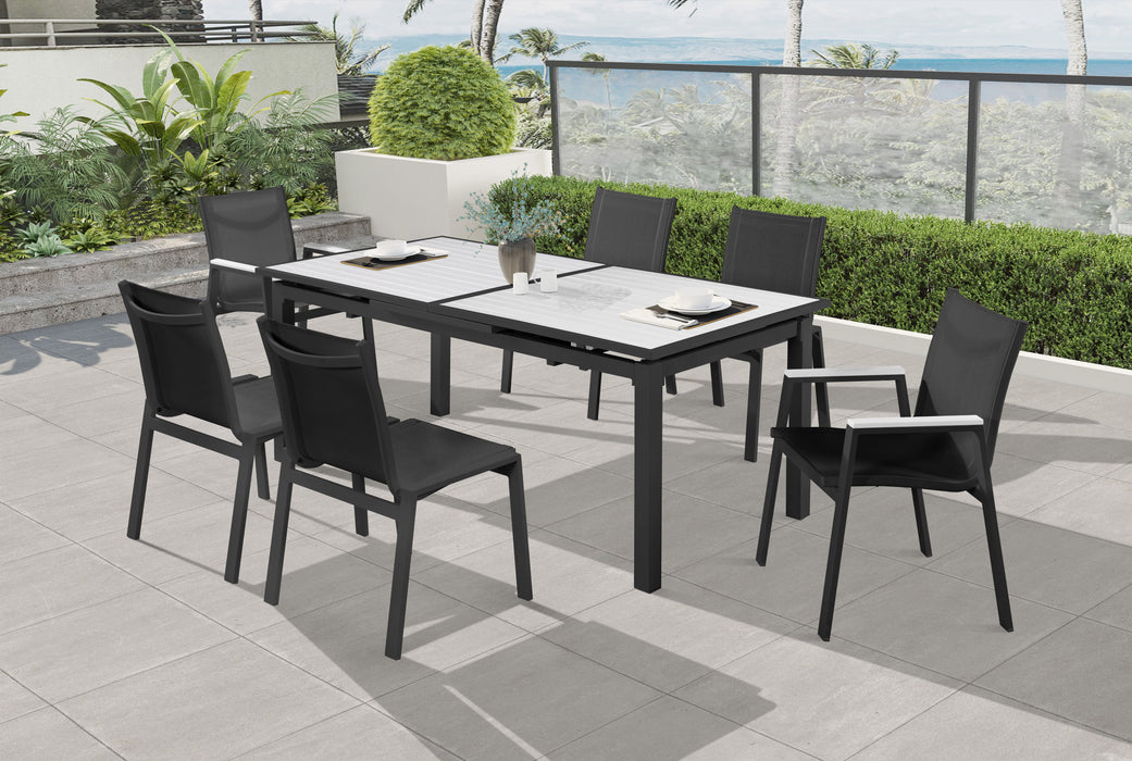 Nizuc - Outdoor Patio Dining Chair (Set of 2) - Black