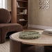Marble tray from Meridian Furniture's Patrice collection with sleek, polished genuine marble surface and modern design.