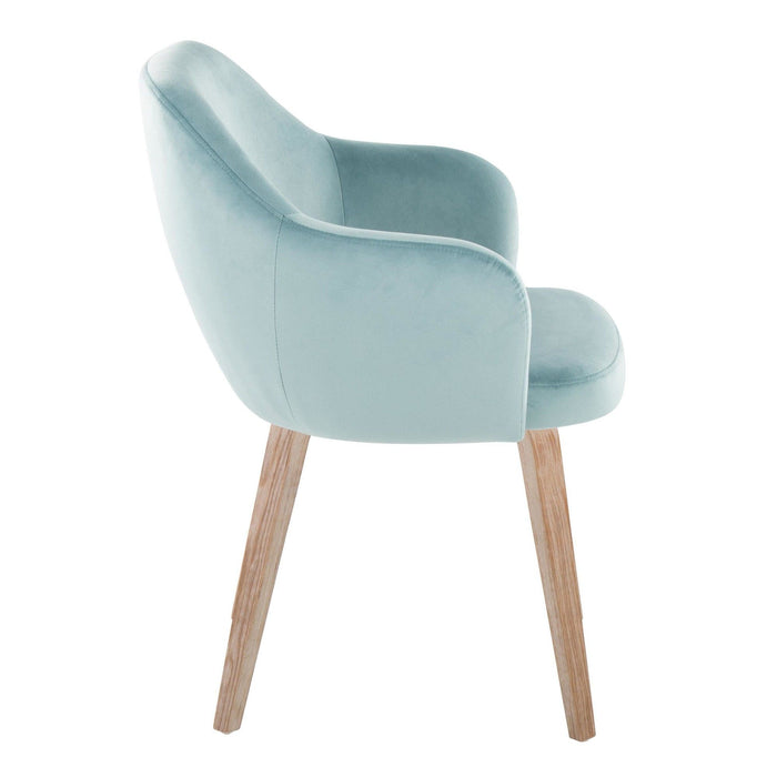 Buena - Dining Chair (Set of 2) - Whitewashed Wood Legs