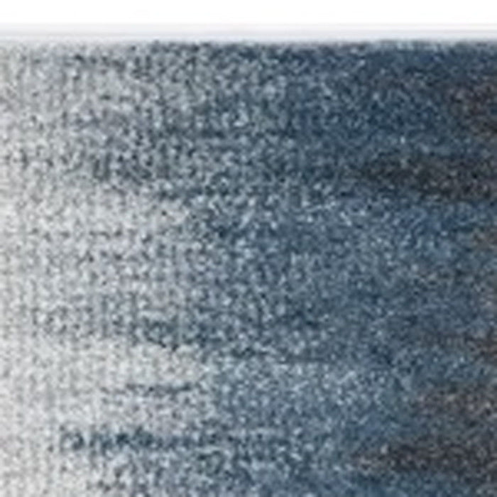 8' x 11' Ombre Area Rug - Ivory And Blue