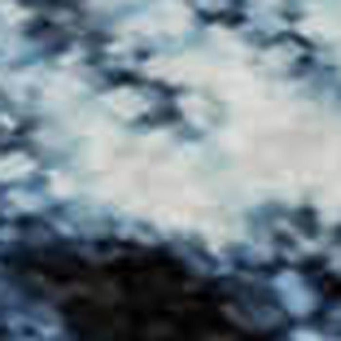 10' X 14' Abstract Washable Area Rug With UV Protection (717542) - Blue / Ivory
