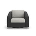 Baymont Cove gray swivel glider chair with cushion by Millennium® by Ashley