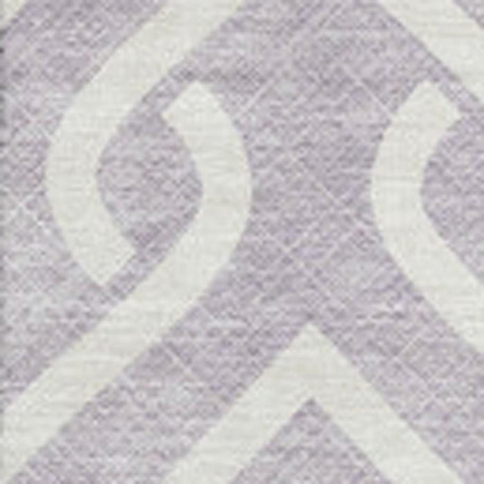 10' X 14' Geometric Washable Area Rug With UV Protection (652527) - Lavender / Ivory