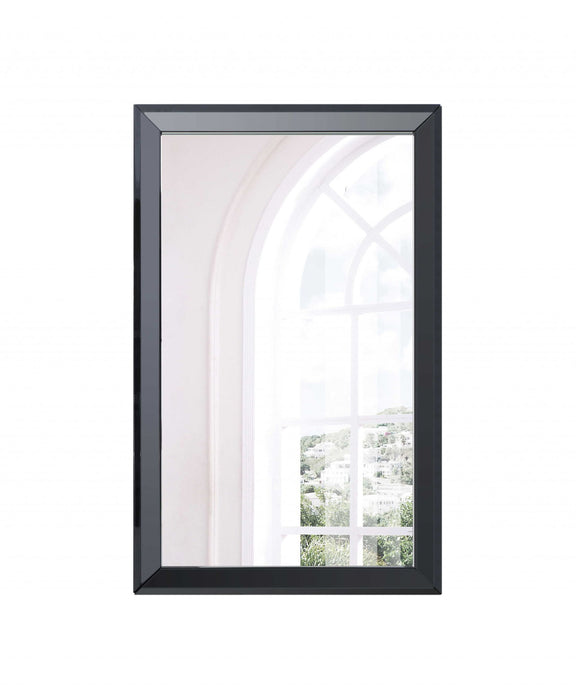 51" Framed Accent Mirror - Black