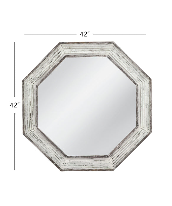 Marden - Wall Mirror - White Washed