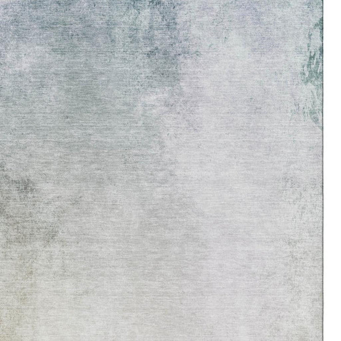 8' X 10' Abstract Washable Area Rug With UV Protection (650900) - Beige / Ivory