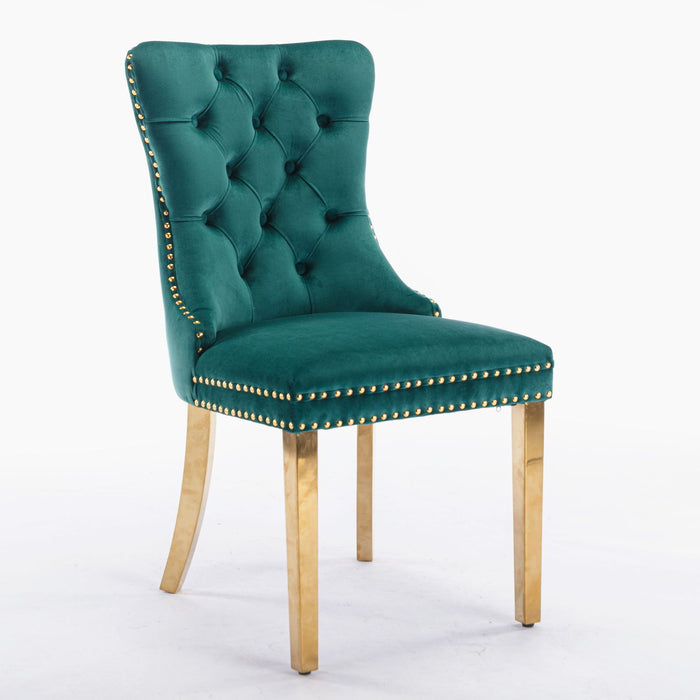 Nikki - Modern, High-End Tufted Dining Chair (Set of 2)