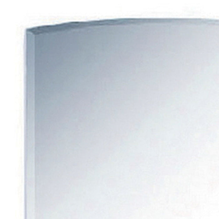 43" Exquisite High Gloss Mirror - White