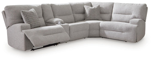 Acklen Place 5-piece reclining sectional sofa by Signature Design by Ashley®, featuring plush cushions and reclining seats.