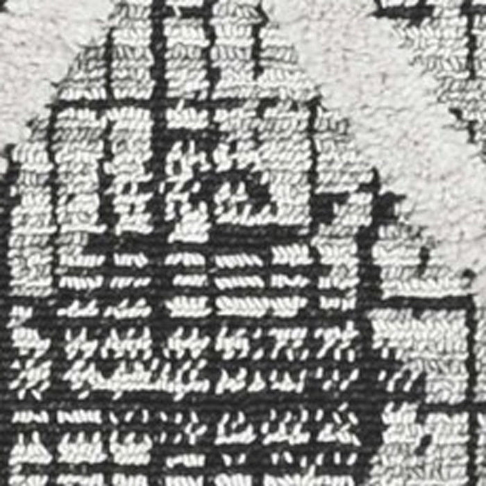 12' x 15' Geometric Area Rug - Charcoal