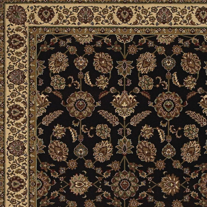 10' X 13' Oriental Area Rug (574369) - Brown / Ivory