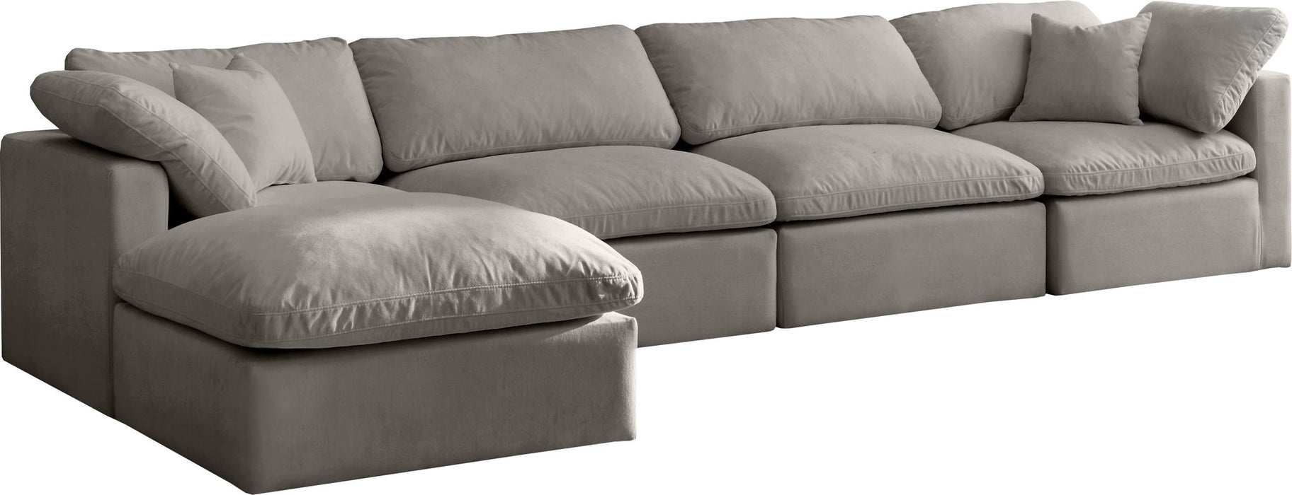 Plush - 5 Piece Modular Sectional