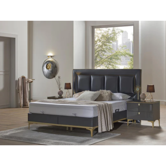 Bellona Carlino Headboard - Carlino Gray