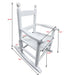 Giga children's indoor or outdoor rocking chair, durable wood rocker for kids, suitable for indoor or outdoor use