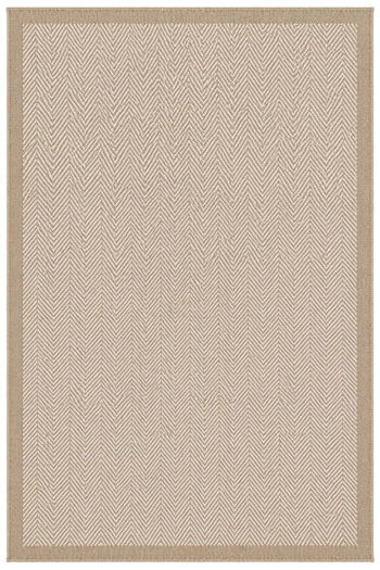 Signature Design by Ashley Karaden indoor/outdoor rug with a patterned, durable fabric suitable for both indoor and outdoor spaces.