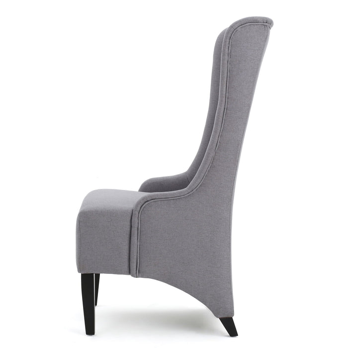 Alight - Upholstered Dining Chair With High Back And Birch Wood Legs (Set of 2)