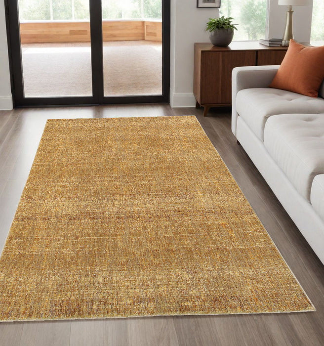 5' x 7' Power Loom Area Rug - Brown