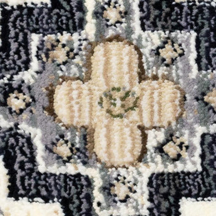 8' X 10' Oriental Area Rug (660183) - Cream / Brown / Tan