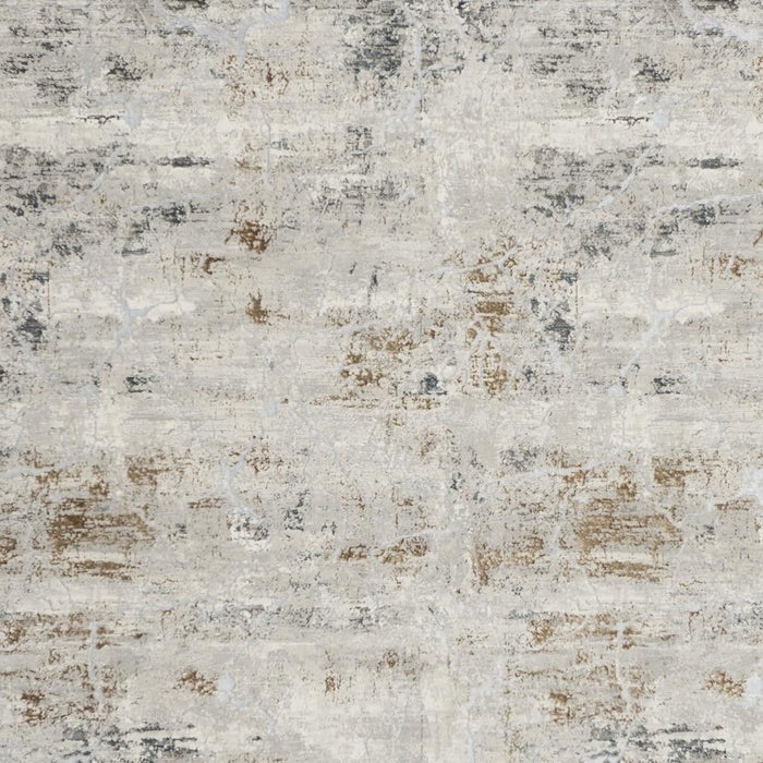 9' X 12' Abstract Area Rug (551431) - Gray
