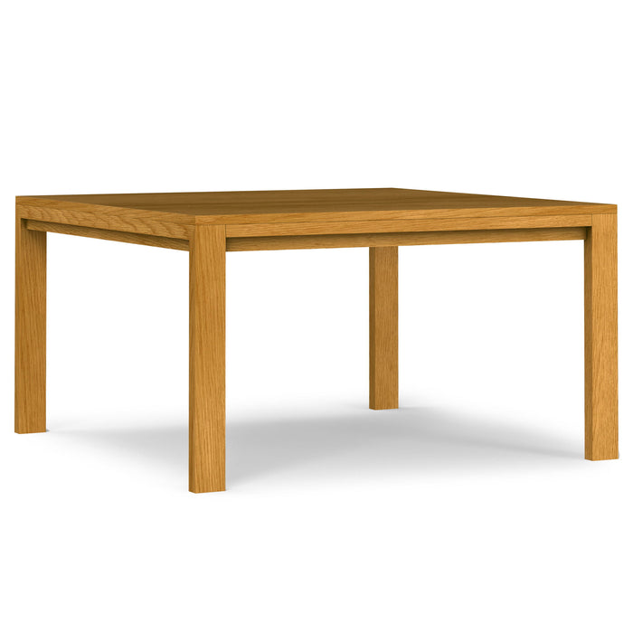 Wood Frame Base Square Dining Table - Oak