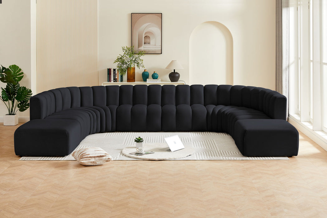Arc - Velvet Modular Sectional