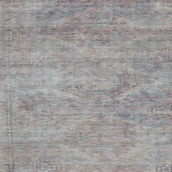 10' X 14' Abstract Geometric Washable Area Rug With UV Protection (695396) - Pewter / Gray / Charcoal
