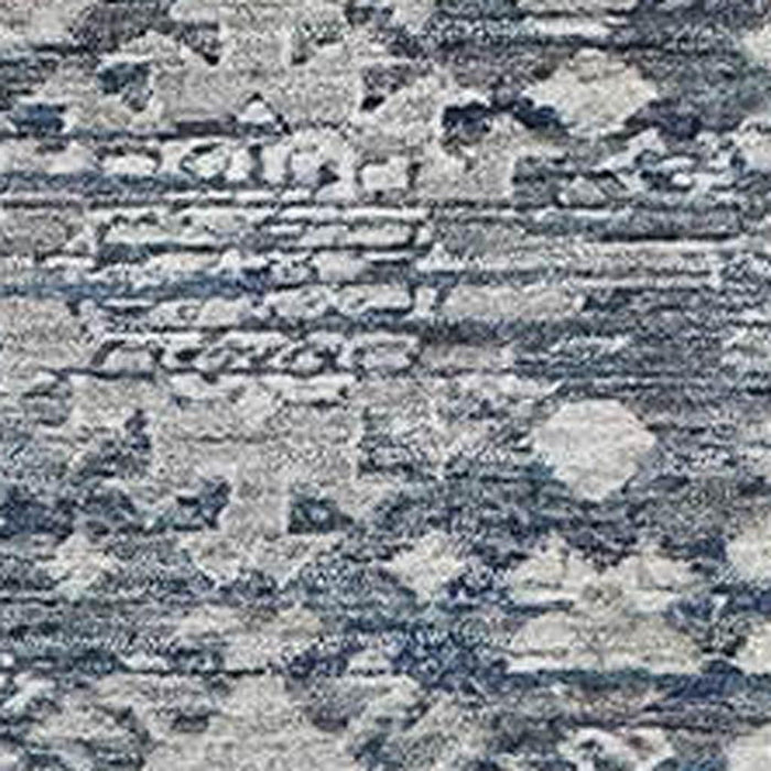 10' X 14' Oriental Washable Area Rug With UV Protection (700847) - Blue / Ivory