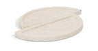 Marble tray by Meridian Furniture with a smooth, polished surface and sleek design, perfect for serving or decorative display.
