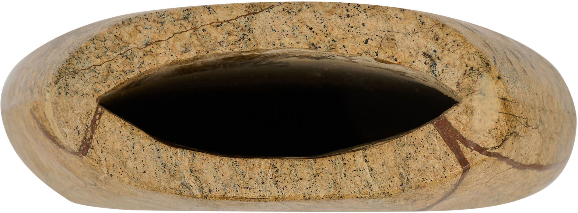 Sadie genuine marble vase by Meridian Furniture, featuring a sleek modern design perfect for decorative home accents.
