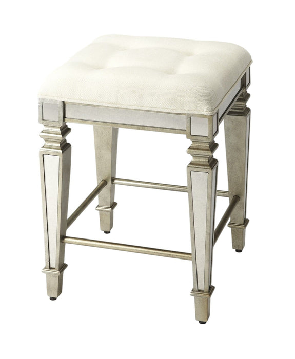 Mirror Counter Stool - Antique