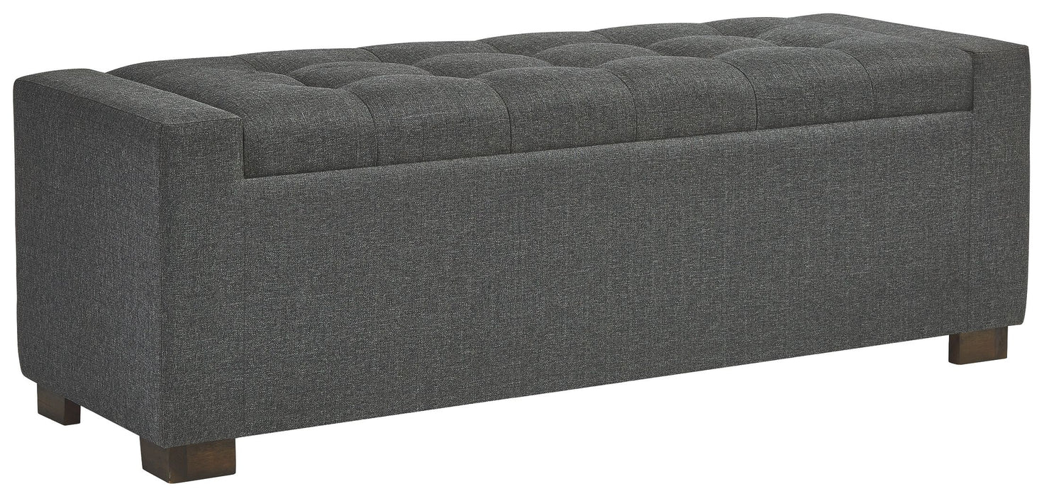 Cortwell - Storage Bench - Gray