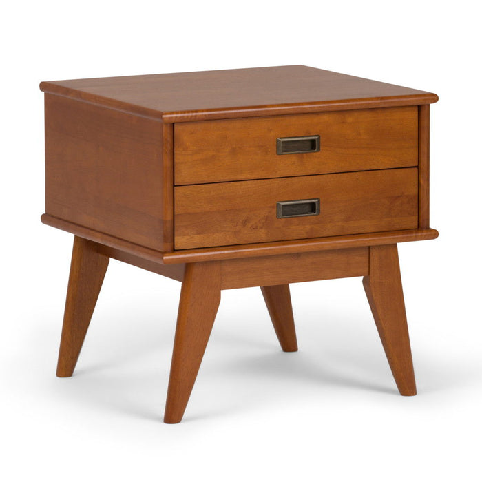 22" Wood End Table - Brown
