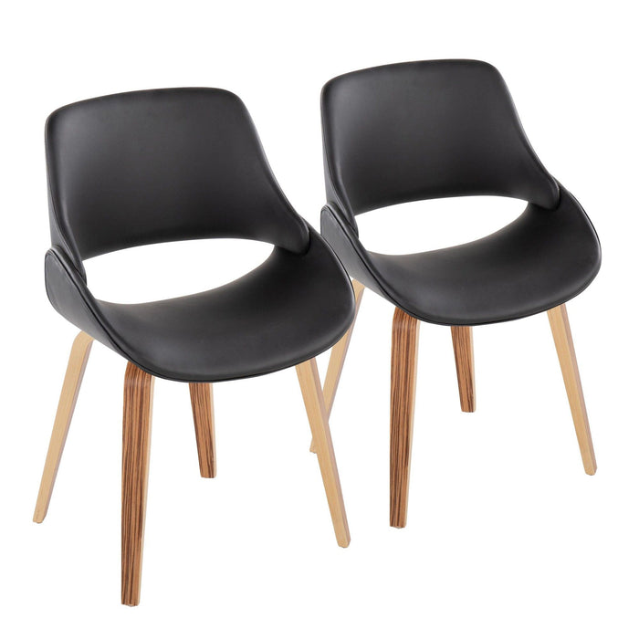 Fabrico - Chair (Set of 2) - Zebra Legs