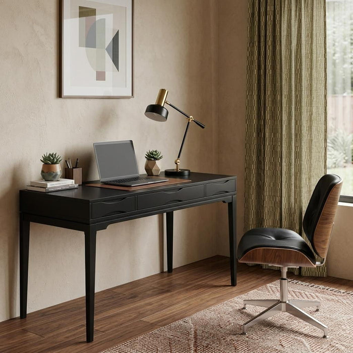 Computer Desk (640677) - Black