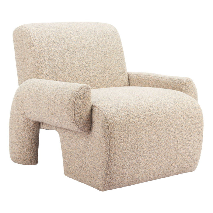 32" Upholstered Arm Chair - Beige