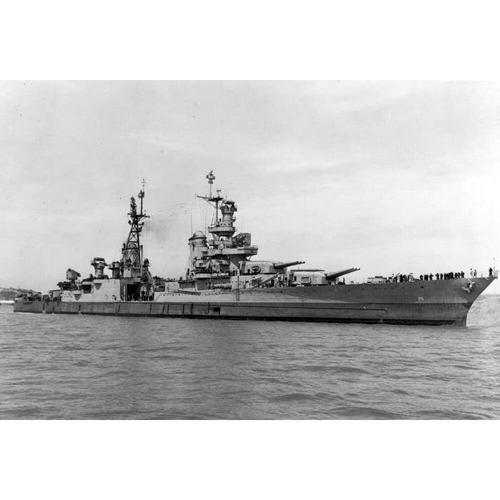Hand Painted Model Boat (624290) - Gray