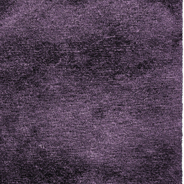 8' X 11' Shag Hand Tufted Area Rug (574454) - Purple