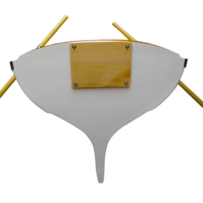 Hand Painted Model Boat (624609) - Light Brown / Yellow