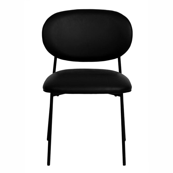 McKenzie - Vegan Leather Stackable Dining Chair (Set of 2)