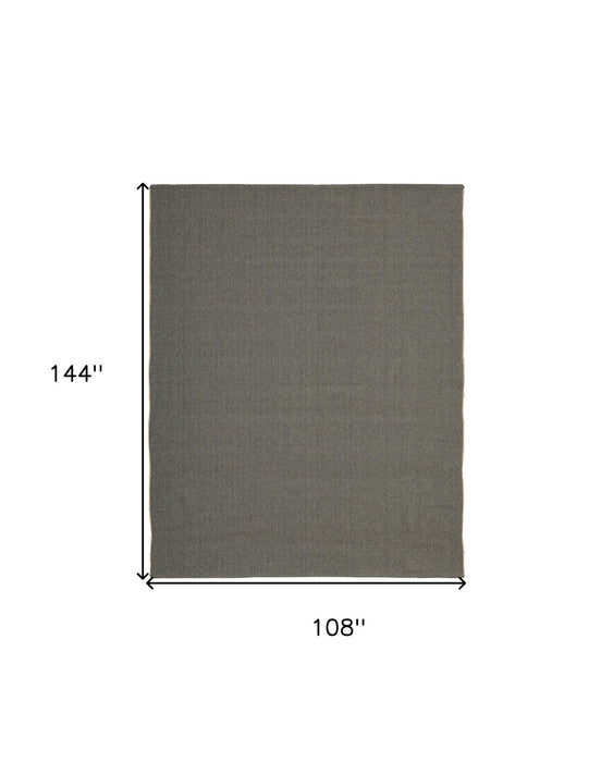 9' x 12' Hand Woven Area Rug - Green