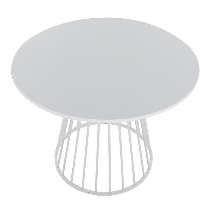 Canary - Cosmo Dining Table - White Base