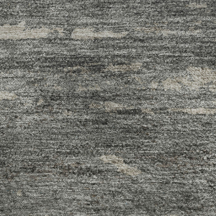 10' X 14' Abstract Washable Area Rug With UV Protection (710849) - Gold / Charcoal / Gray