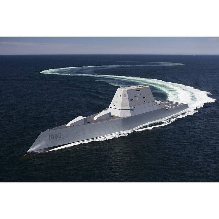 Hand Painted Model Boat (624329) - Gray