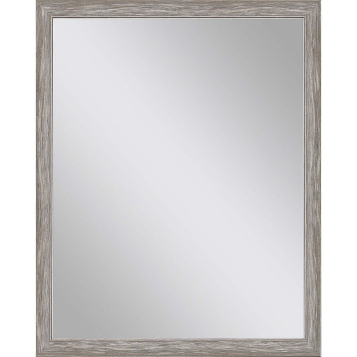 Framed Accent Mirror 44" - Silver