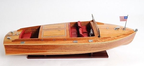 Boat Sculpture - Natural