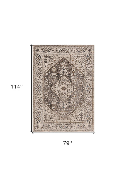 7' x 10' Area Rug - Gray