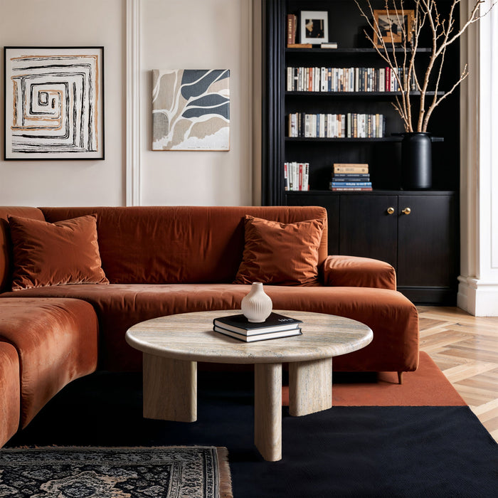 Avaya - Concrete And Fiberglass Indoor / Outdoor Coffee Table