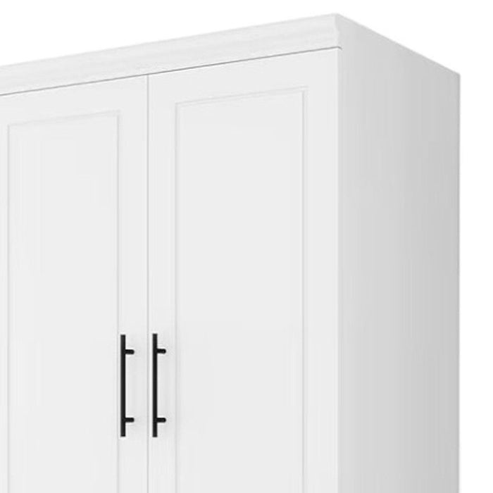 71" Four Door Combo Dresser - White